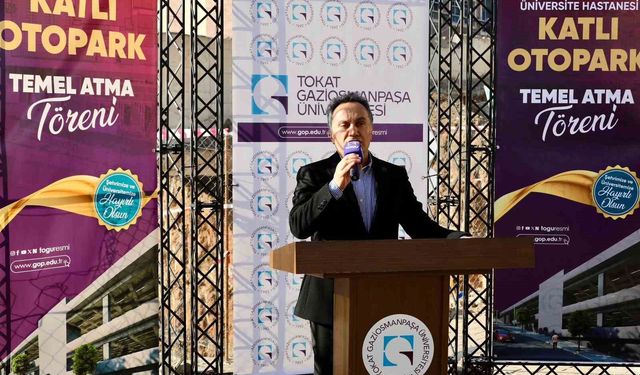 TOGÜ'de 4 katlı 500 araçlık otoparkın temeli atıldı