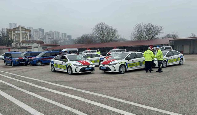Tokat'ta emniyet ve jandarmaya 79 yeni hizmet aracı