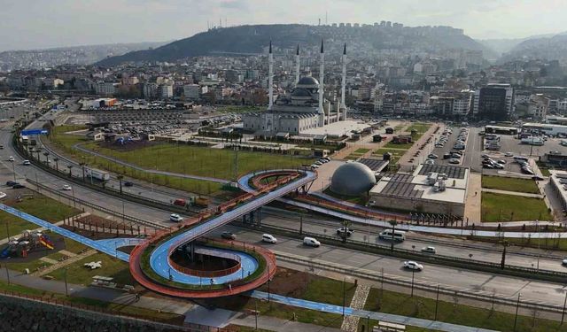 Trabzon'da ekolojik köprü tamamlandı