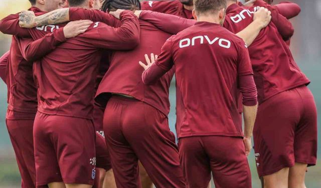Trabzonspor, Beşiktaş maçı öncesi kenetlendi