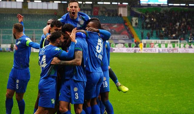 Trendyol Süper Lig: Çaykur Rizespor: 3 - Eyüpspor: 0 (Maç sonucu)