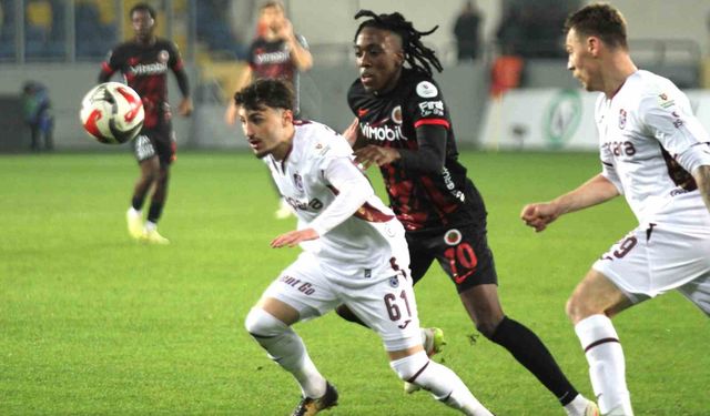 Trendyol Süper Lig: Gençlerbirliği: 4 - Trabzonspor: 3 (Maç sonucu)