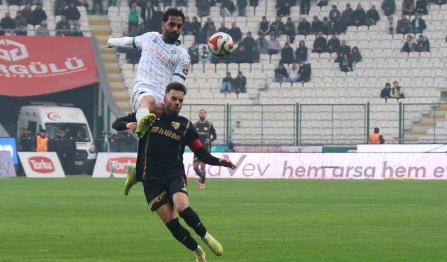 Trendyol Süper Lig: Konyaspor: 1 - Kayserispor: 1 (Maç sonucu)