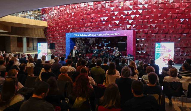 Türk Telekom Prime Kahve Konserleri müzik tutkunlarını AKM'de buluşturuyor