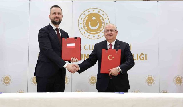 'Türkiye Cumhuriyeti Hükümeti ile Polonya Cumhuriyeti Hükümeti Arasında Savunma Alanında İş Birliği Anlaşması' imzalandı