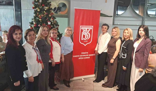 TYSD Niğde Şubesi bağışçılarıyla buluştu