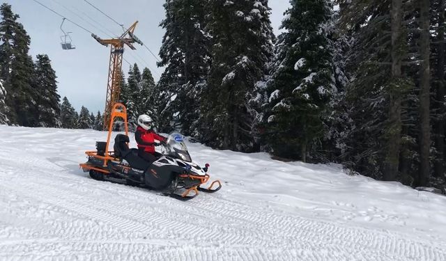 Uludağ'da sezon öncesi hazırlıklar tam gaz