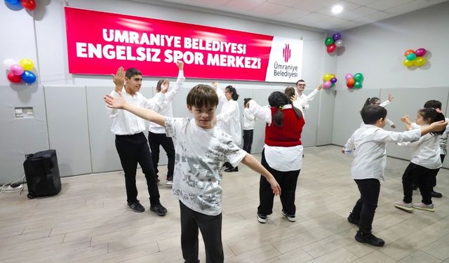 Ümraniye Engelsiz Spor Merkezi'nde 3 Aralık'a özel engelsiz buluşma