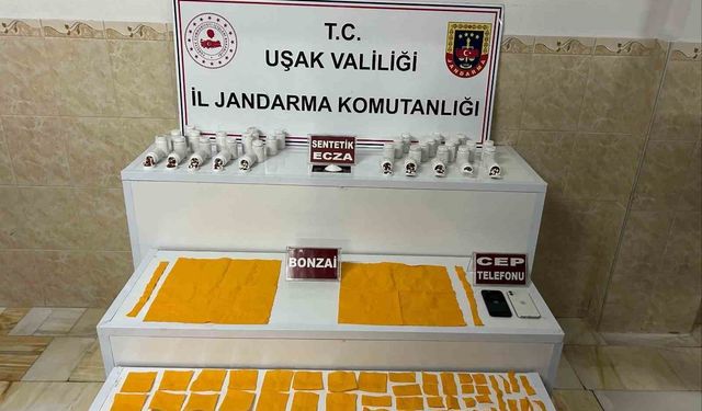 Uşak'ta zehir tacirliği yapan şahıs tutuklandı