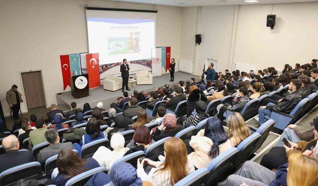 Vali Aslan'dan gençlere ilham veren söyleşi