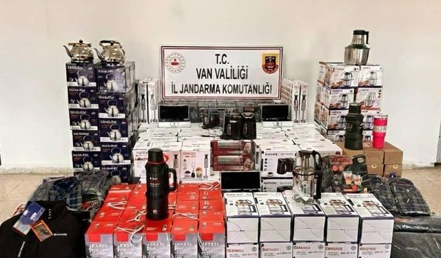 Van'da gümrük kaçakçılığı operasyonu