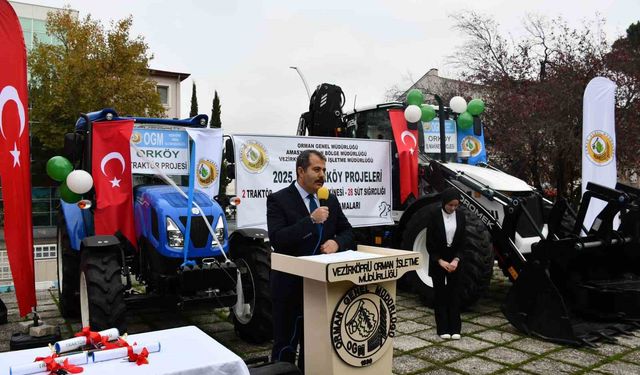 Vezirköprü'de orman köylüsüne destek