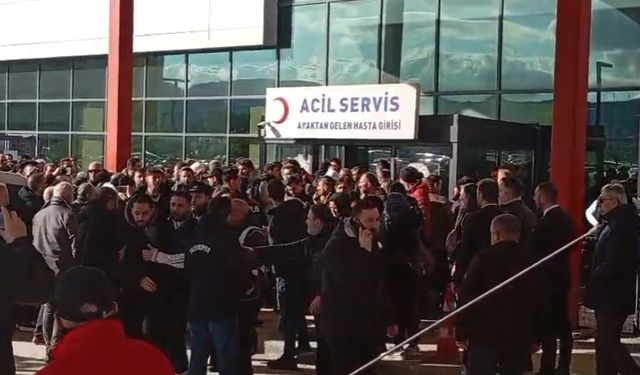 Yalova Devlet Hastanesi'nde vatandaşların tepkisi görüntülere yansıdı
