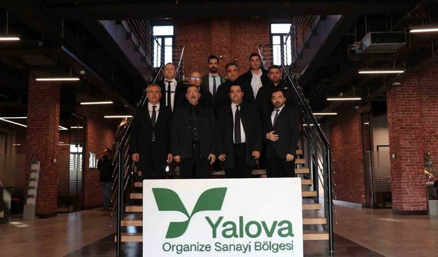 Yalova OSB'de Sanayi ve Teknoloji Bakanlığı heyetinden saha incelemesi