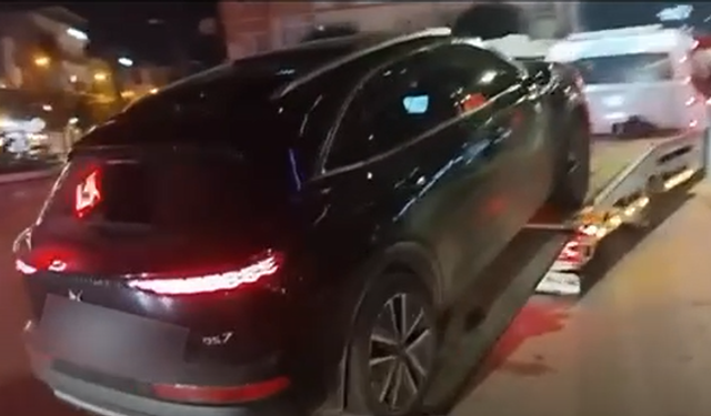 Yalova'da çakarlı otomobil sürücüsüne 276 bin lira ceza