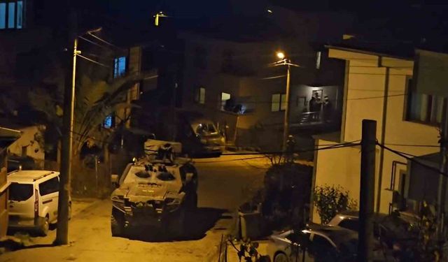 Yalova'da DAEŞ operasyonları sabaha kadar sürdü
