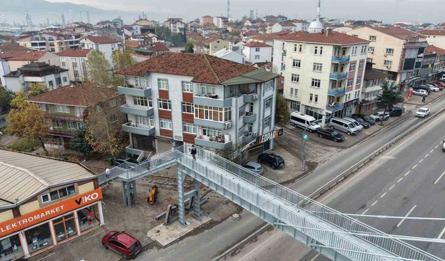 'Yayalar evimi izliyor' şikayeti üst geçidi yıktırdı: 'Evi yine görebiliyoruz'
