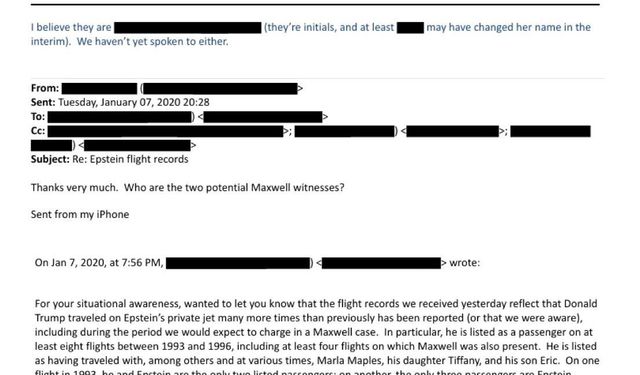 Yeni Epstein belgeleri yayınlandı: Trump, Epstein'ın özel jetinde defalarca uçmuş