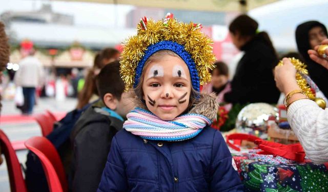 Yeni Yıl Festivali Osmangazi Meydanı'nda yoğun ilgi görüyor