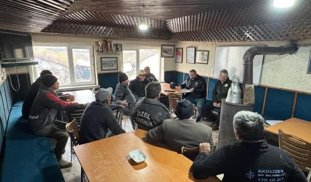 Yenipazar'da çiftçilere tarımsal destekleme ve hibe eğitimi verildi