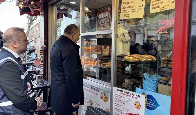 Yılbaşı öncesi İstanbul Caddesi'nde restoran ve kafelere 'fahiş fiyat' denetimi