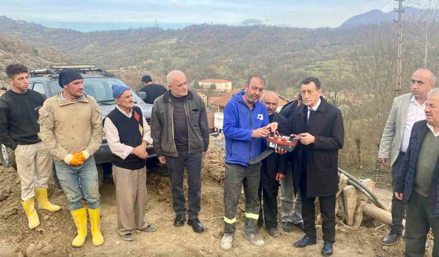 Yortan'da TOKİ konutlarının temeli atıldı