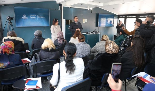 Yükselen kadınlar girişimcilik tırı Düzce'de