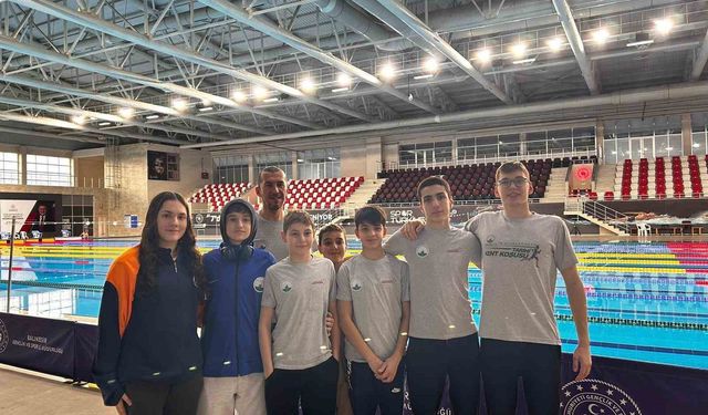 Yüzmede Osmangazi imzası