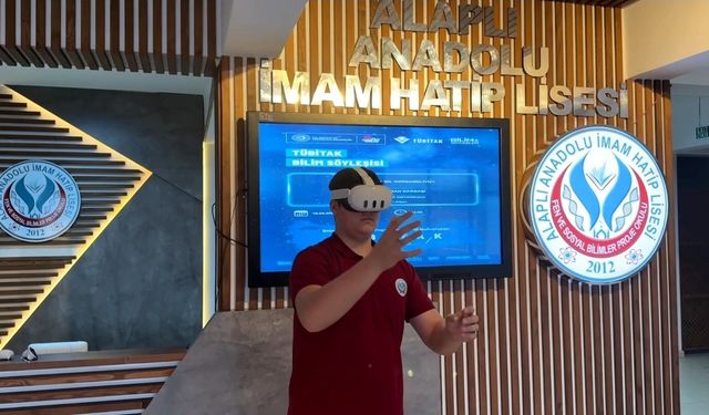 Alaplı İmam Hatip Lisesi'nde eğitimde teknolojiyle yeni bir adım