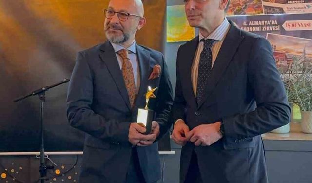 Almanya'dan Türk lojistik markasına 'En Başarılı Türk Şirketi' ödülü