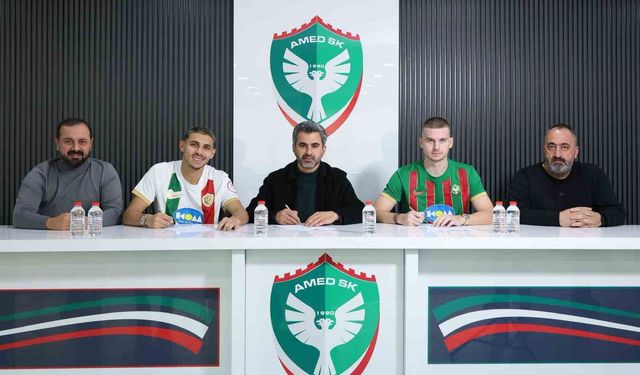 Amed Sportif Faaliyetler, Oleksandr Syrota ve Zdravko Dimitrov'u kadrosuna kattı
