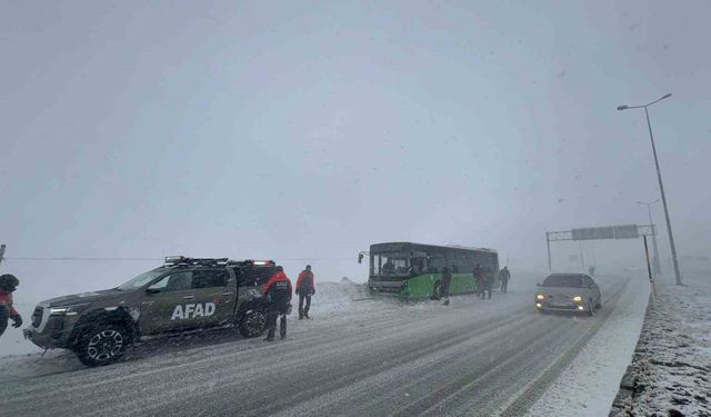 Ani tipi kazaya neden oldu, yardıma ekipler koştu