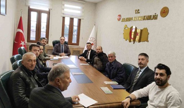 Aslanapa'da İlçe Av Komisyonu toplantısı