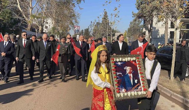 Atatürk'ün Osmaniye'ye gelişinin 101'inci yıl dönümü kutlandı
