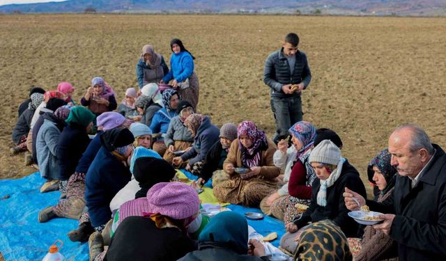 Başkan Arslan sarımsak işçileriyle bir araya geldi