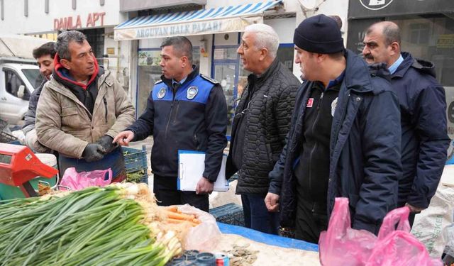 Battalgazi'de semt pazarlarında ölçü ve tartı denetimi