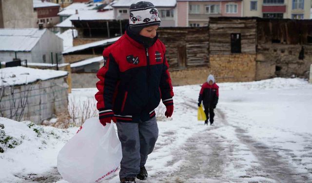 Bayburt'ta kuvvetli kar yağışı ve rüzgâr bekleniyor