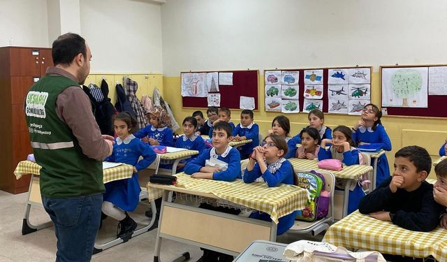 Bayburt'ta 'Veremle Savaş Eğitimi Haftası' kapsamında farkındalık etkinlik yapıldı