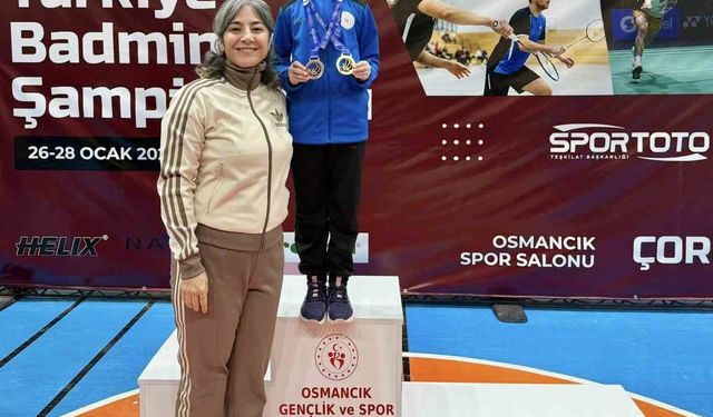 Bilecikli sporcu işitme engelliler şampiyonasından dereceyle döndü