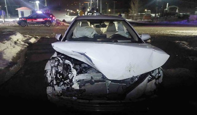 Bingöl'de otomobil domuz sürüsüne çarptı: 3 yaralı