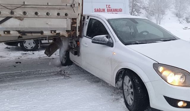 Bingöl'de trafik kazası: 1 yaralı