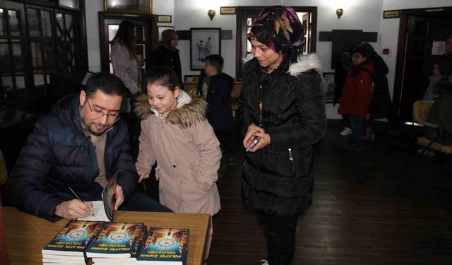 Bor Kütüphanesi'nde 'Rabbani Sanat Matematik' söyleşisi yoğun ilgi gördü