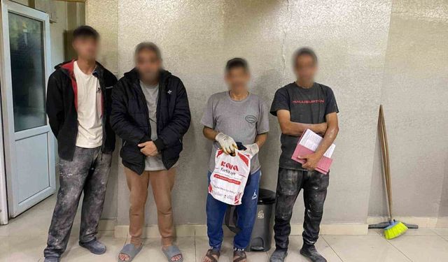 Bursa'da kaçak yabancı işçi operasyonu: 8 kişi yakalandı, 1 şüpheli gözaltında