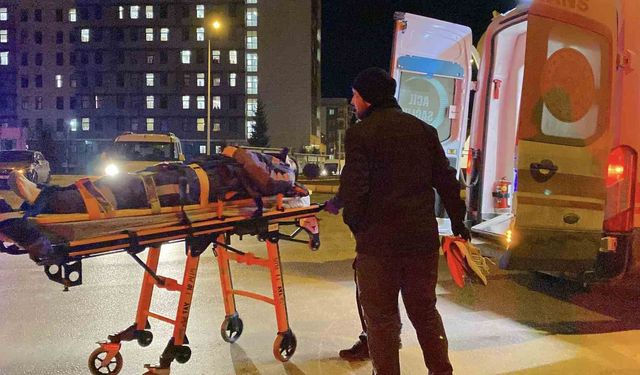 Çorum'da otomobil ile motosiklet çarpıştı: 1 yaralı