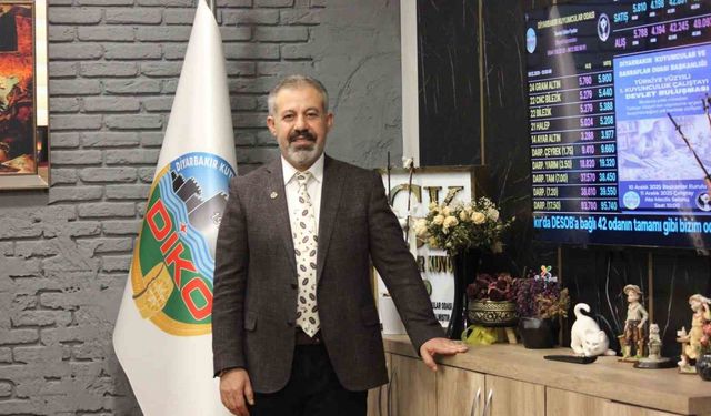 DİKO Başkanı Yüksel: ''Altındaki küresel yükseliş kuyumcu piyasasını etkiliyor''