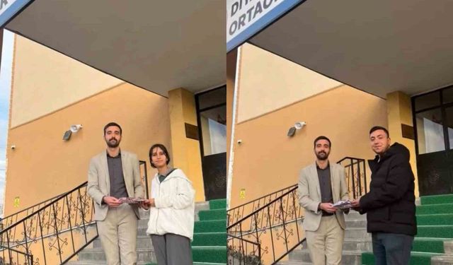 Diyadin'de örnek davranış ödülle taçlandırıldı