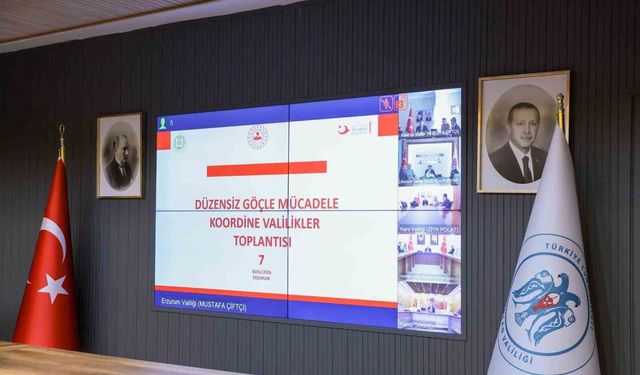 Düzensiz Göçle Mücadele Koordinasyon Toplantısı