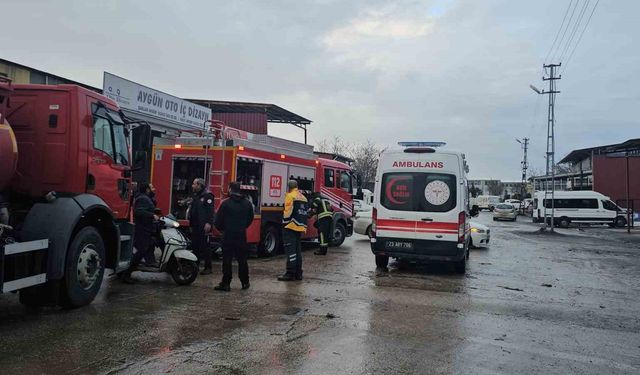 Elazığ Sanayi Sitesi'nde korkutan yangın