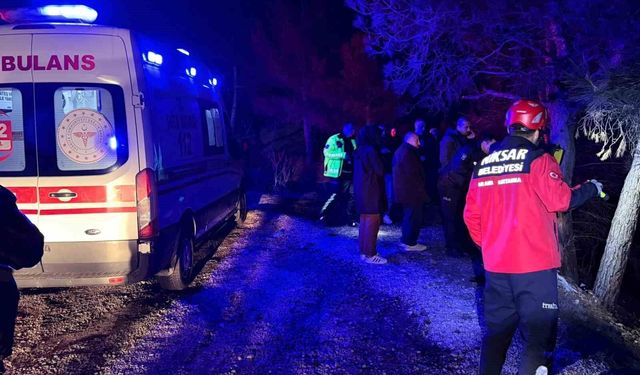 Elektrikli bisikletle uçuruma yuvarlanan genç hayatını kaybetti