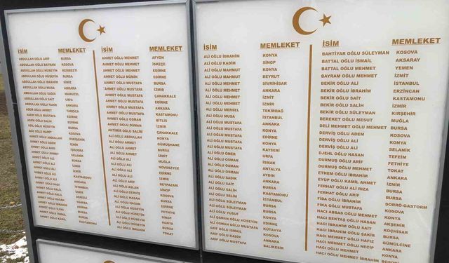 Galiçya Cephesi'nde şehit düşen ecdada büyük vefa